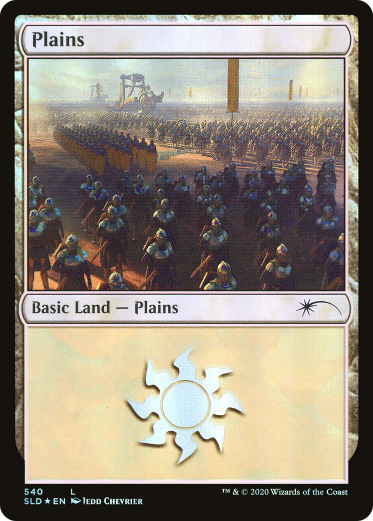 Plains (SLD-540) [Secret Lair Drop] Foil