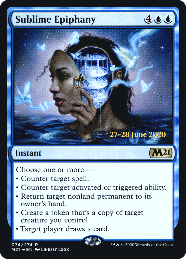 Sublime Epiphany (PRE-74S) [Core Set 2021 Promos] Foil