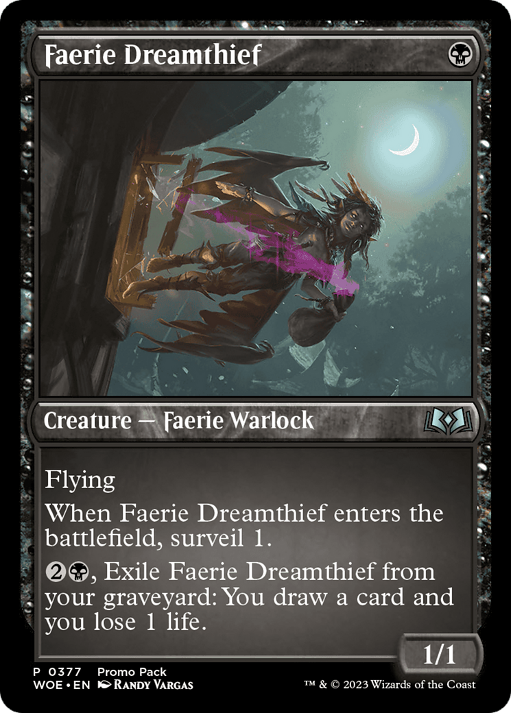 Faerie Dreamthief (PPWOE-377) [Wilds of Eldraine]