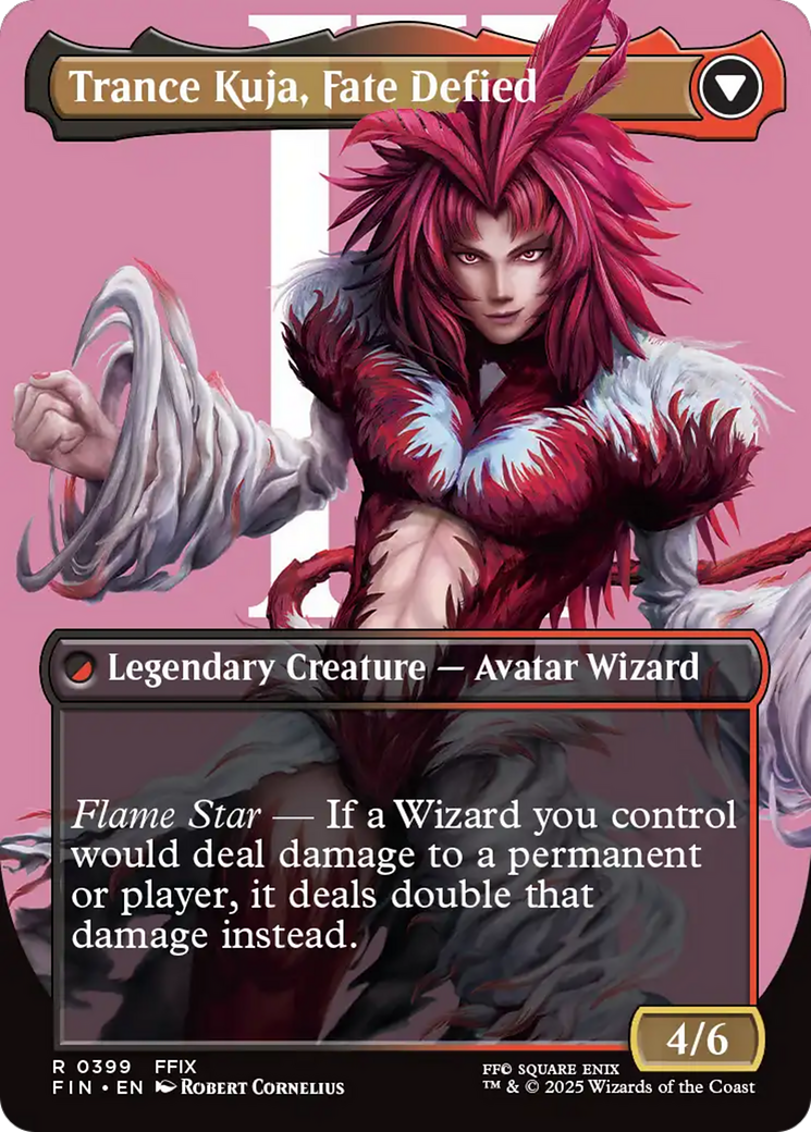 Kuja, Genome Sorcerer (Borderless) (FIN-399) [FINAL FANTASY] (Borderless)