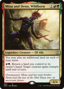 Mina and Denn, Wildborn (ZNC-094) [Zendikar Rising Commander]
