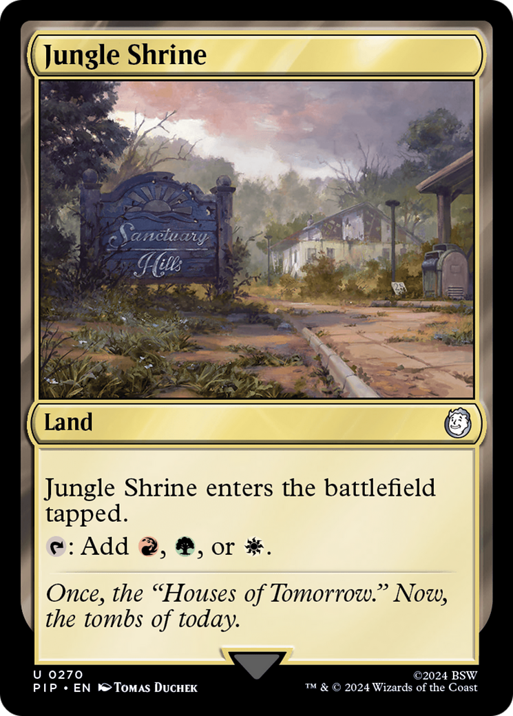 Jungle Shrine (PIP-270) [Fallout] Foil