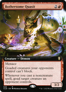 Bothersome Quasit (Extended Art) (CLB-628) [Commander Legends: Battle for Baldur's Gate]