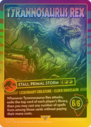 Etali, Primal Storm (SLD-1389★) [Secret Lair Drop] / Tyrannosaurus Rex (Borderless) Foil