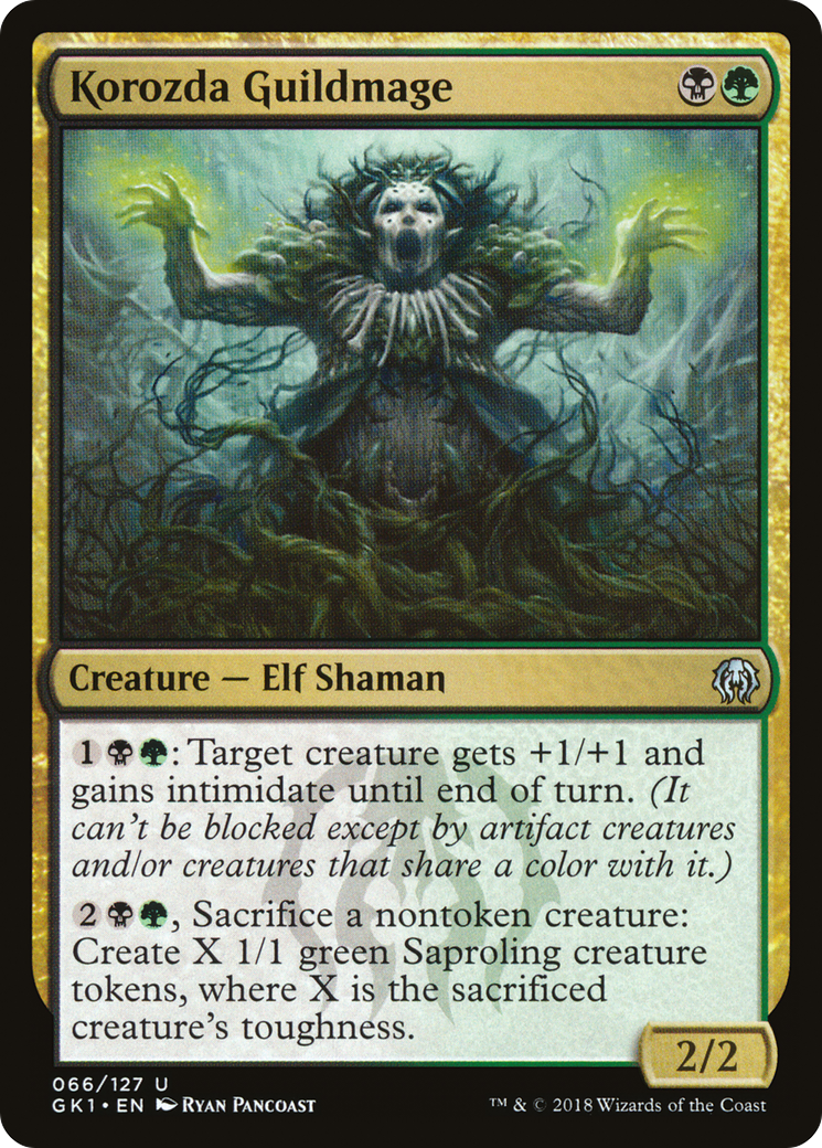 Korozda Guildmage (GR1-066) [GRN Guild Kit]