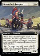 Bronzebeak Foragers (LCC-037) [The Lost Caverns of Ixalan Commander]: (Extended Art)