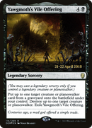Yawgmoth's Vile Offering (PRE-114S) [Dominaria Promos] Foil