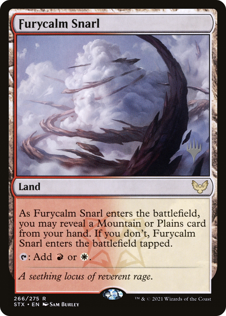 Furycalm Snarl (PPSTX-266P) [Promo Pack: Strixhaven: School of Mages Promos]