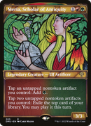 Meria, Scholar of Antiquity (DMU-305) [Dominaria United]: (Showcase) Foil