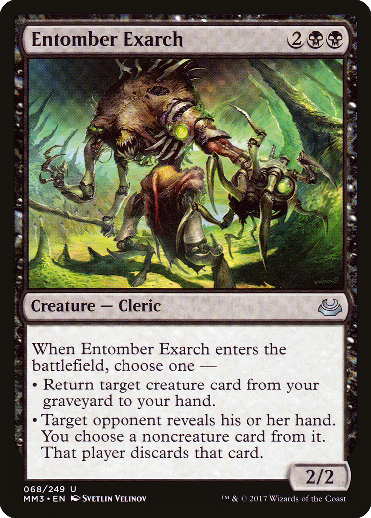 Entomber Exarch (MM3-068) [Modern Masters 2017] Foil