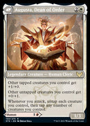 Plargg, Dean of Chaos // Augusta, Dean of Order (STX-155) [Strixhaven: School of Mages] Foil