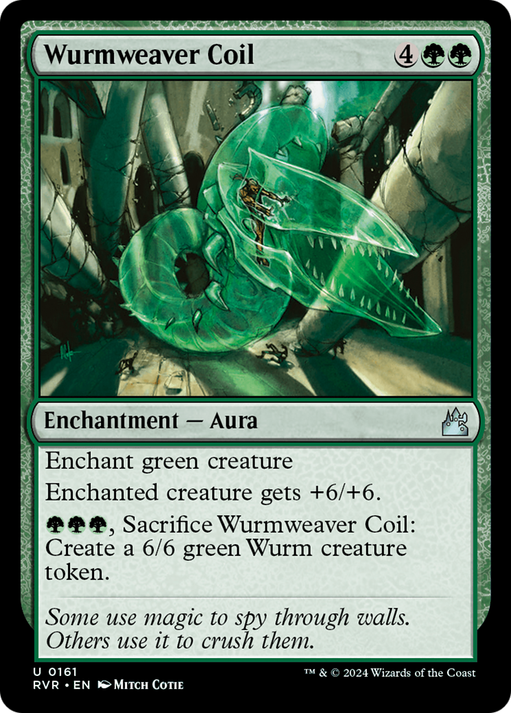 Wurmweaver Coil (RVR-161) [Ravnica Remastered]