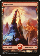 Mountain (267) - Full Art (BFZ-267) [Battle for Zendikar] Foil