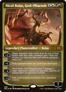 Nicol Bolas, God-Pharaoh (Foil Etched) (2X2-530) [Double Masters 2022] Foil