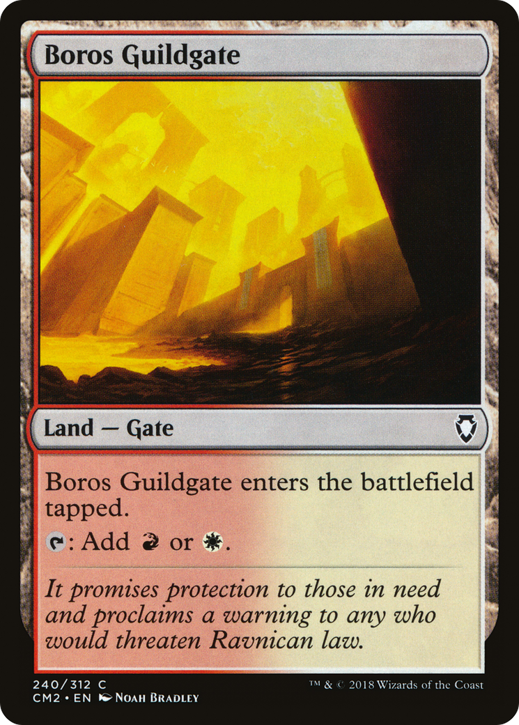 Boros Guildgate (CM2-240) [Commander Anthology Volume II]