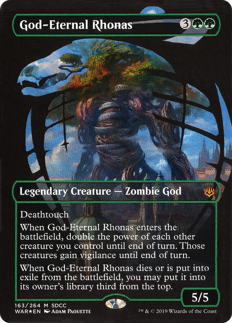 God-Eternal Rhonas (SDCC 2019 Exclusive) (MEDIA-163) (Borderless) [San Diego Comic-Con 2019]