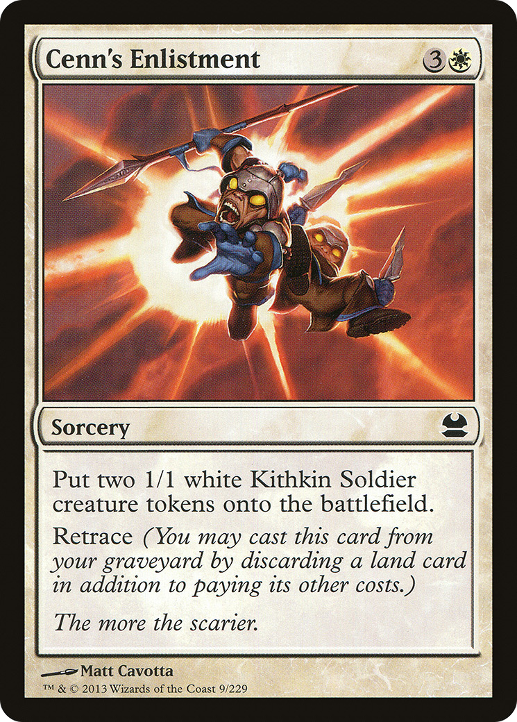 Cenn's Enlistment (MMA-009) [Modern Masters] Foil