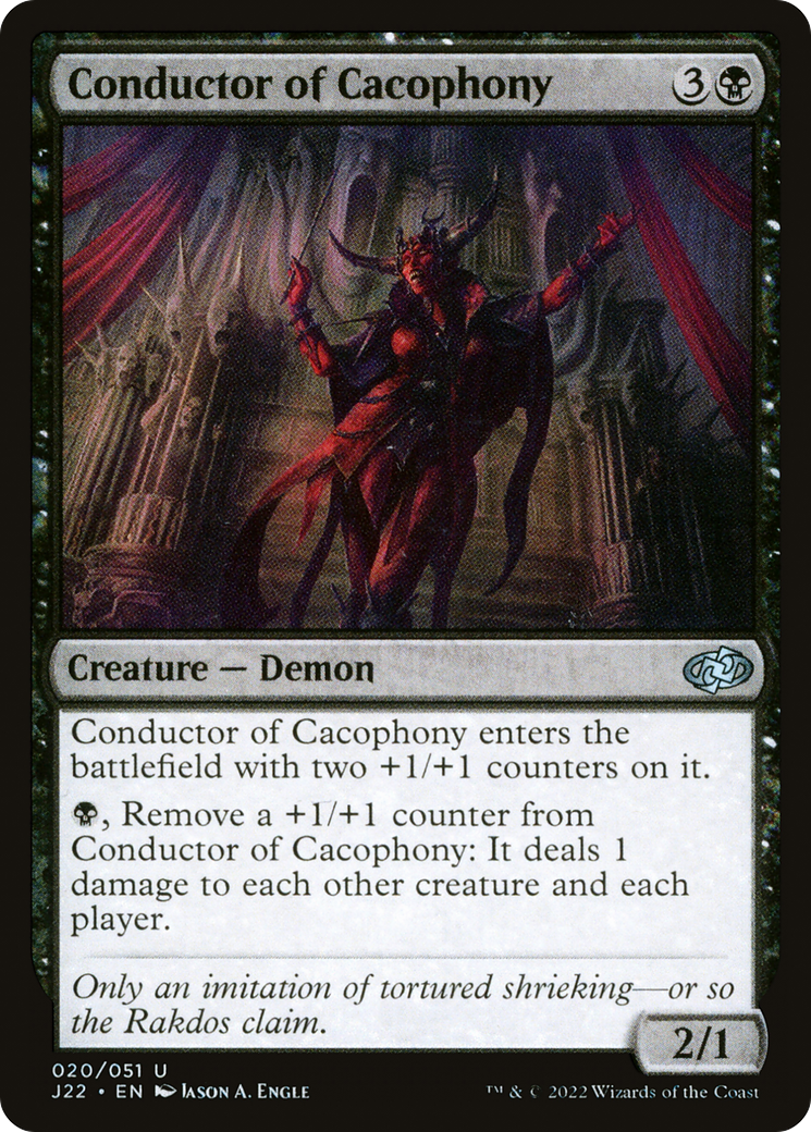 Conductor of Cacophony (J22-020) [Jumpstart 2022]