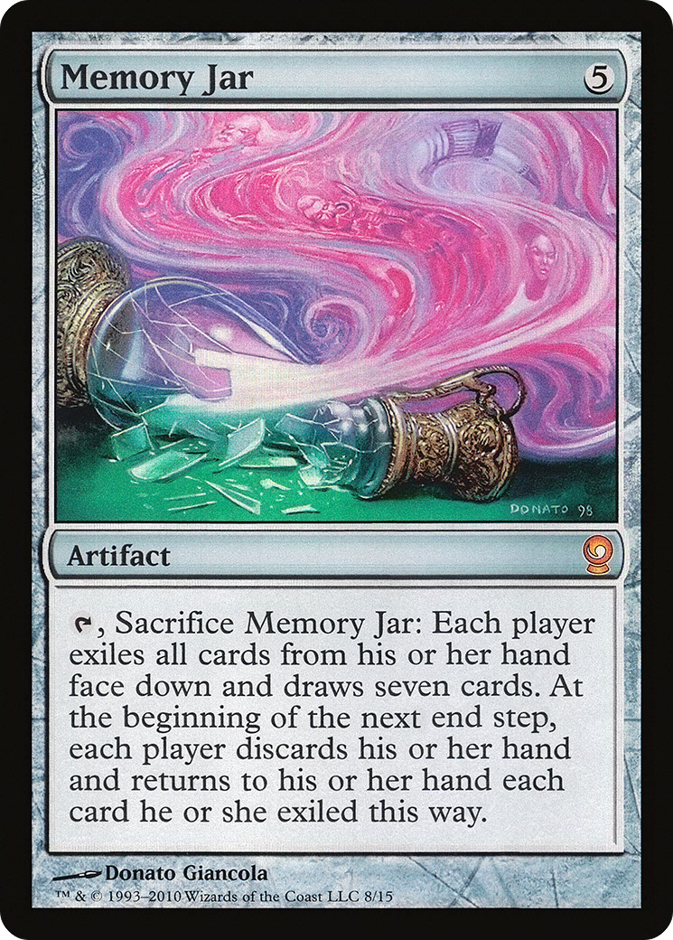 Memory Jar (V10-008) [From the Vault: Relics] Foil
