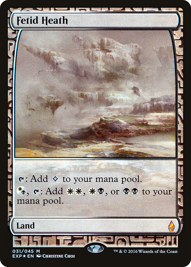 Fetid Heath (EXP-031) [Zendikar Expeditions] Foil