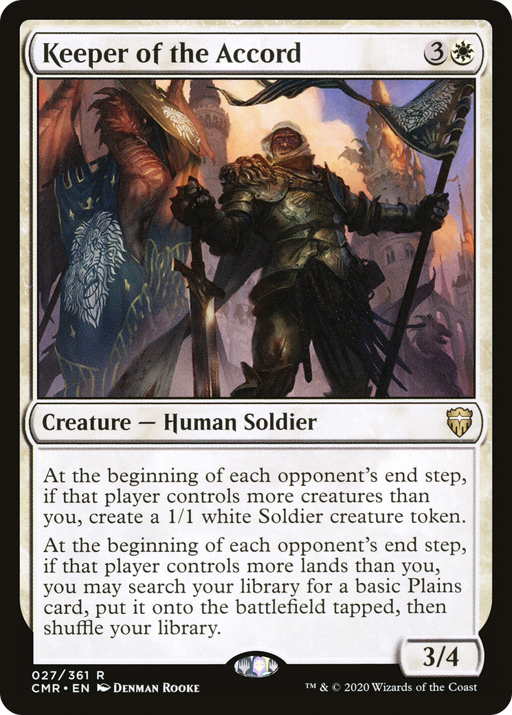 Keeper of the Accord (CMR-027) [Commander Legends]