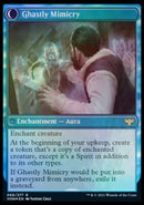 Mirrorhall Mimic // Ghastly Mimicry (PRE-68S) [Innistrad: Crimson Vow Promos]: (Double Faced Transform) Foil
