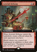 Arterial Alchemy (Extended Art) (VOC-061) [Crimson Vow Commander]