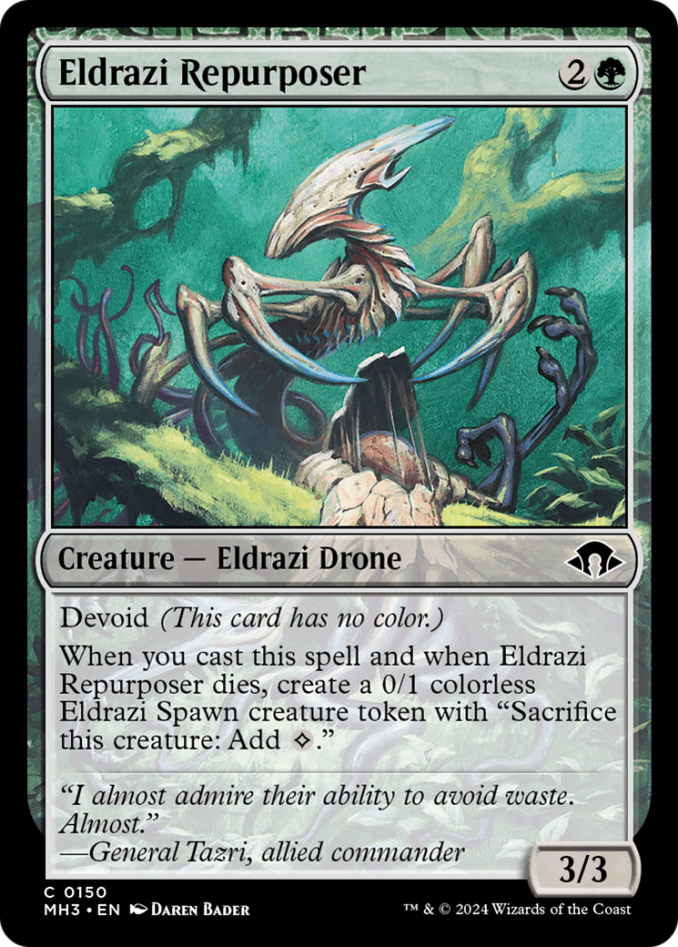Eldrazi Repurposer (MH3-150) [Modern Horizons 3]: (devoid) Foil