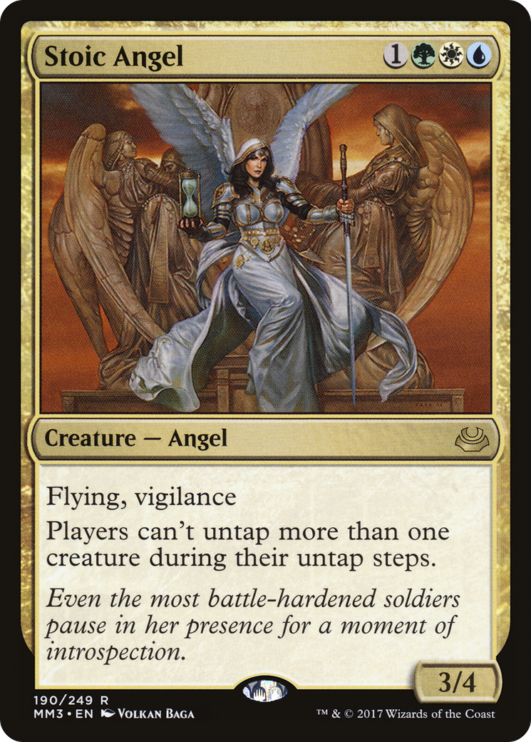 Stoic Angel (MM3-190) [Modern Masters 2017]
