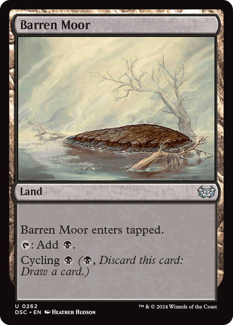 Barren Moor (DSC-262) [Duskmourn: House of Horror Commander]
