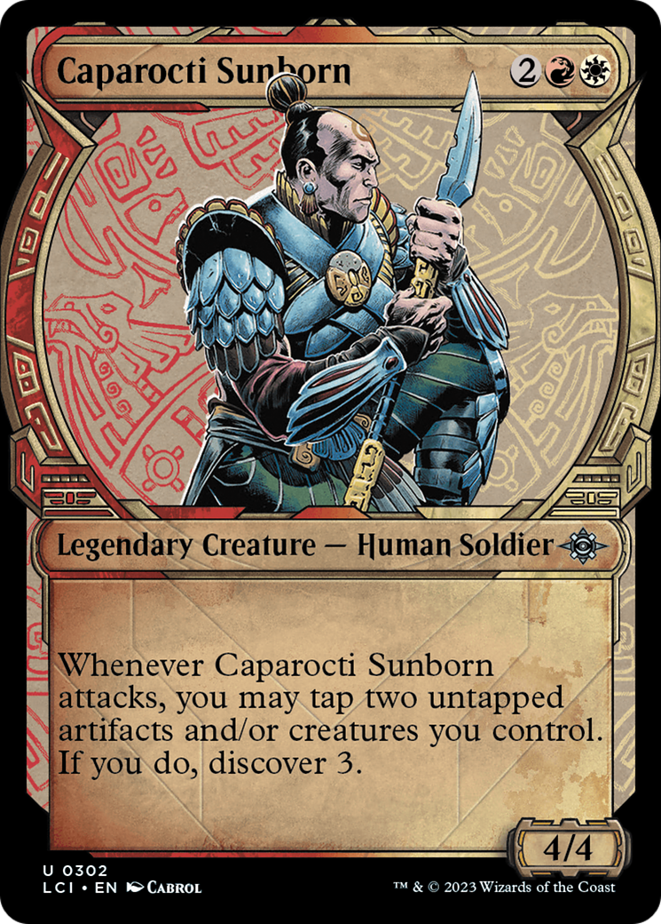 Caparocti Sunborn (LCI-302) [The Lost Caverns of Ixalan]: (Showcase)