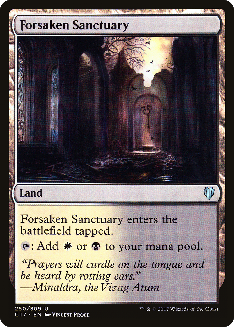 Forsaken Sanctuary (C17-250) [Commander 2017]