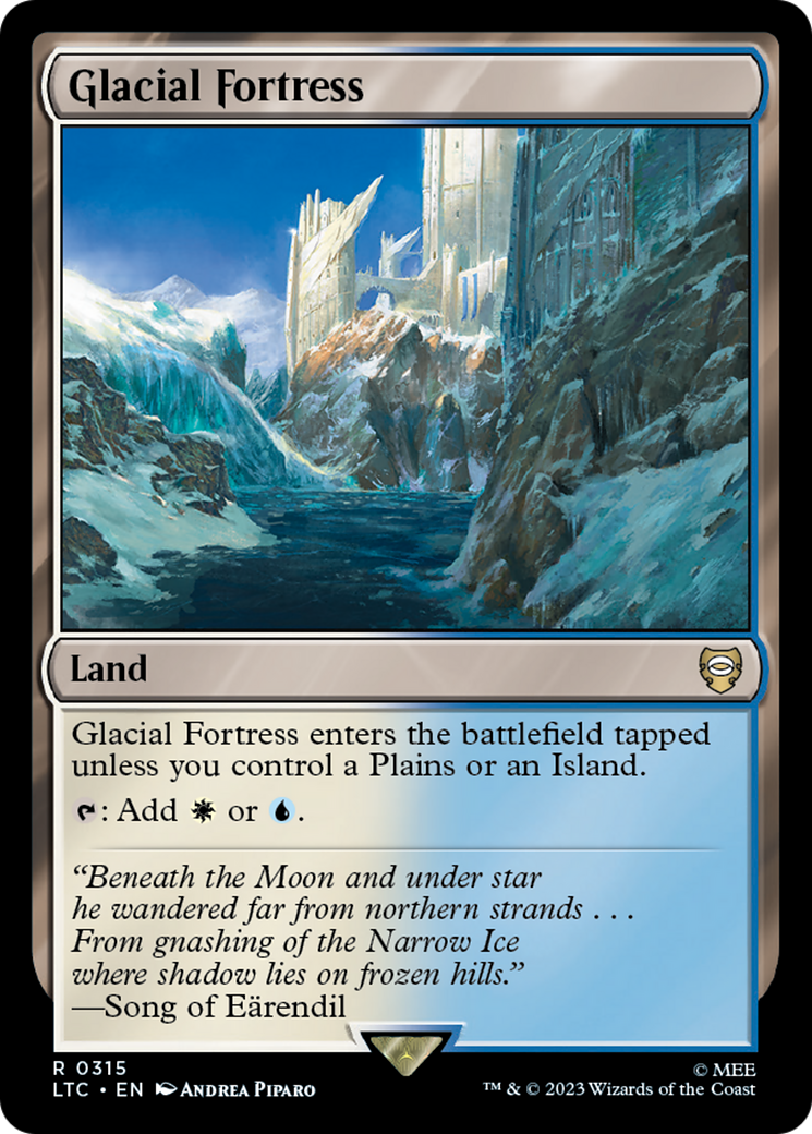 Glacial Fortress (LTC-315) [Tales of Middle-earth Commander]