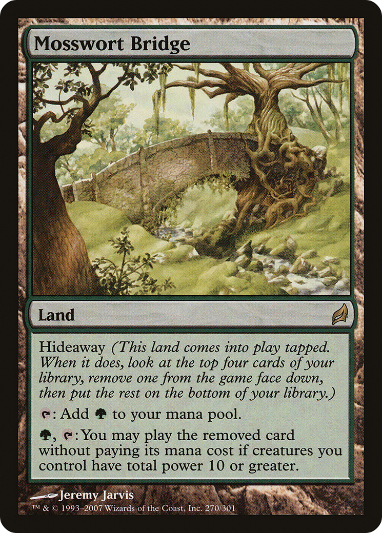 Mosswort Bridge (LRW-270) [Lorwyn]