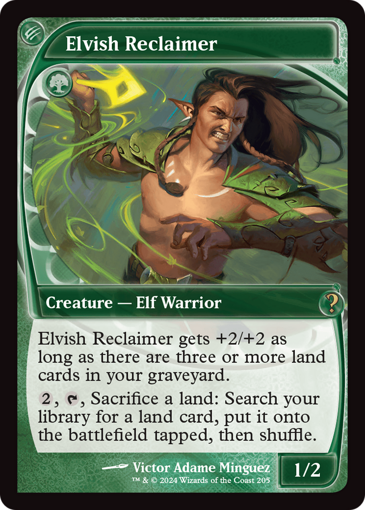 Elvish Reclaimer (MB2-205) [Mystery Booster 2] Foil