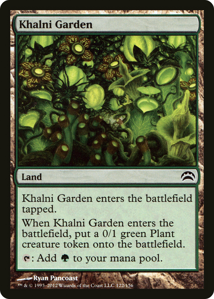 Khalni Garden (PC2-122) [Planechase 2012] Foil