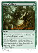 Nature's Claim (MB2-069) [Mystery Booster 2]