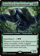 Overlord of the Hauntwoods (DSK-383) [Duskmourn: House of Horror]: (Extended Art, enchantment)