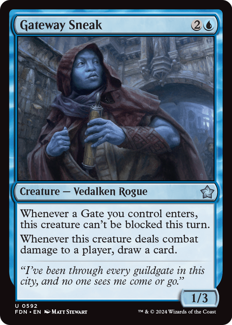 Gateway Sneak (FDN-592) [Foundations]