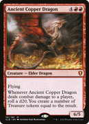 Ancient Copper Dragon (CLB-161) [Commander Legends: Battle for Baldur's Gate]