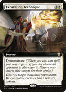 Excavation Technique (Extended Art) (C21-343) [Commander 2021]