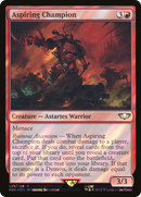 Aspiring Champion (Surge Foil) (40K-071) [Warhammer 40,000 Commander] Foil