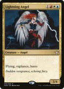 Lightning Angel (DDN-056) [Duel Decks: Speed vs. Cunning]