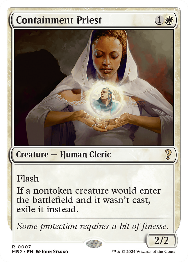 Containment Priest (MB2-007) [Mystery Booster 2]