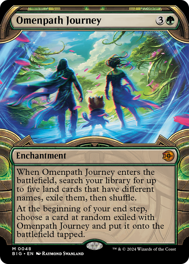 Omenpath Journey (BIG-048) [The Big Score]: (Showcase) Foil