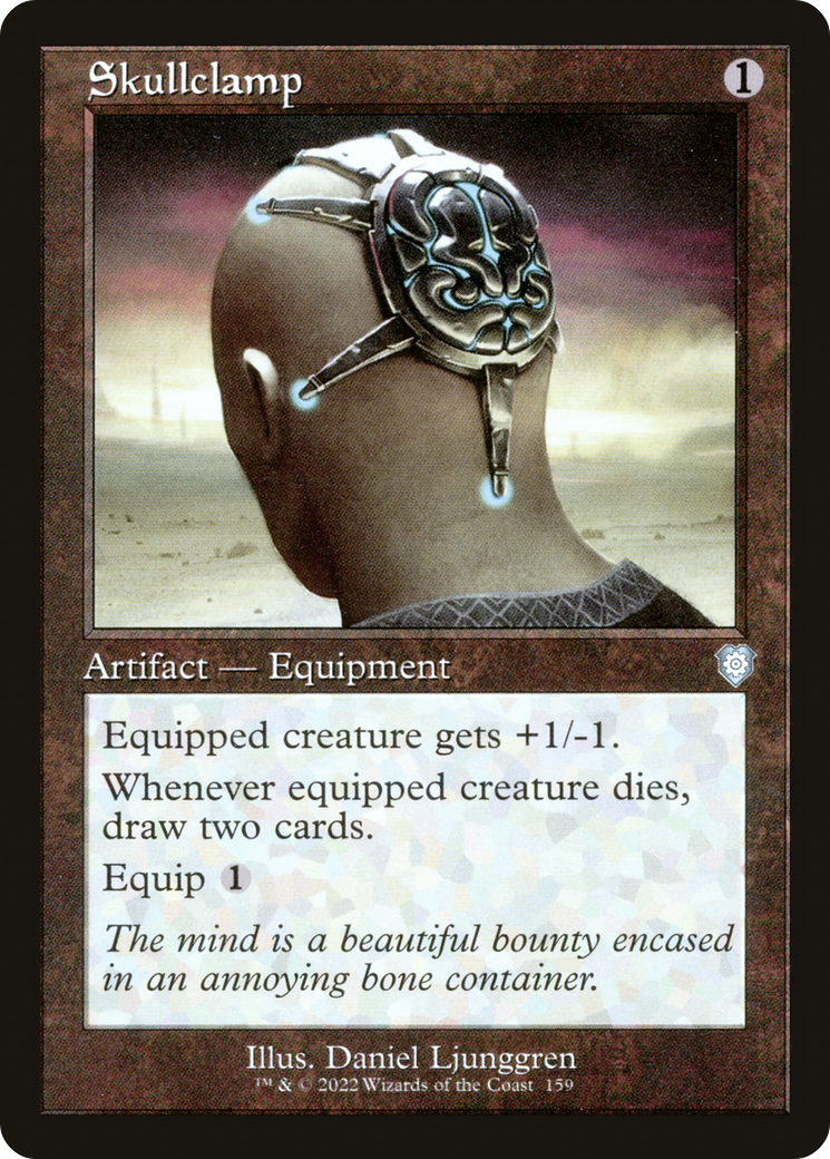 Skullclamp (Retro Frame) (BRC-159) [The Brothers' War Commander]