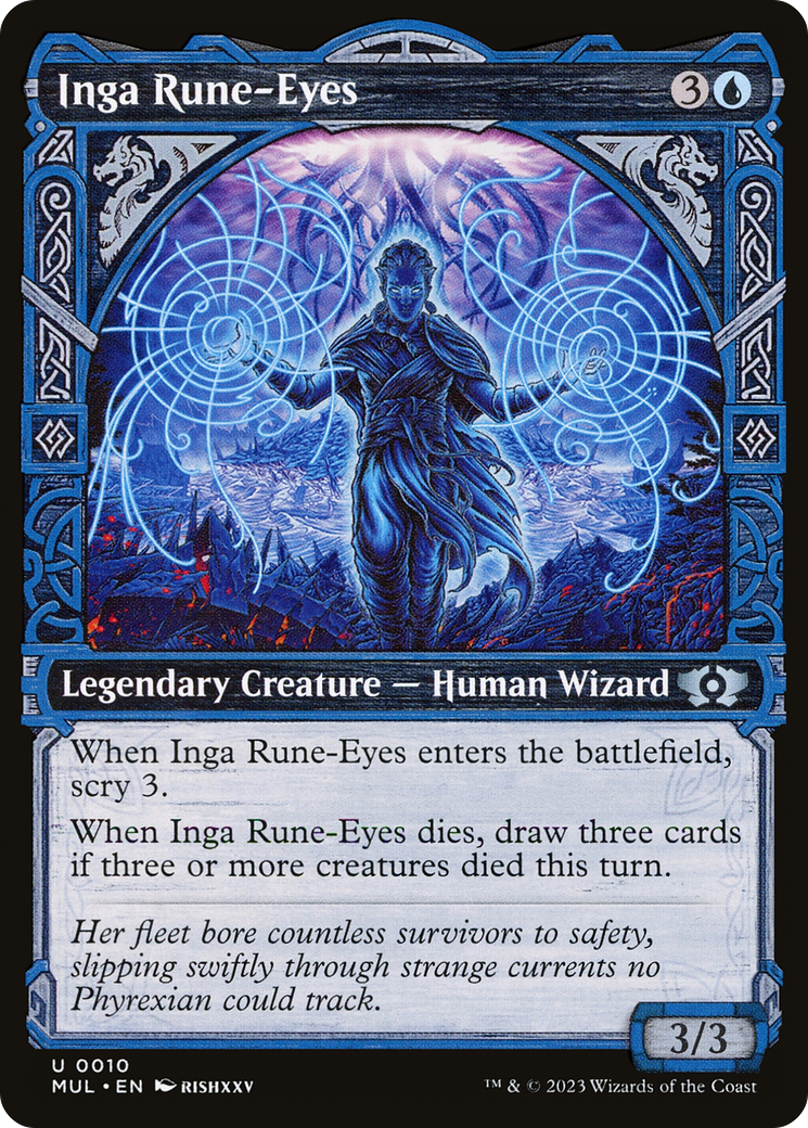 Inga Rune-Eyes (MUL-010) [Multiverse Legends]: (Showcase)