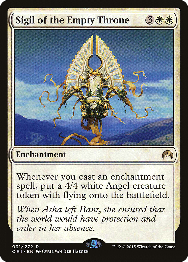 Sigil of the Empty Throne (ORI-031) [Magic Origins]