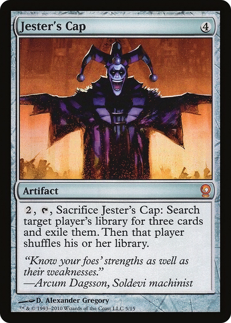 Jester's Cap (V10-005) [From the Vault: Relics] Foil