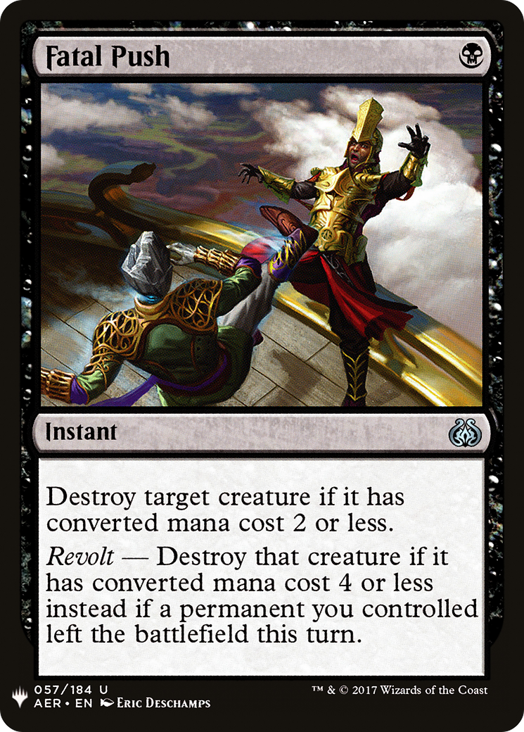 Fatal Push (LIST-AER-57) [The List]